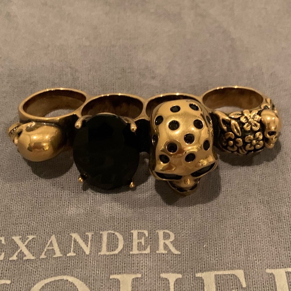 Alexander Mcqueen Knuckle Ring - Picture 11 of 16